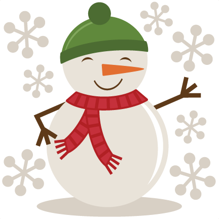 Best Of Ice Skate Clip Art Happy Snowman Svg Cutting - Free Winter Clip Art (432x432)