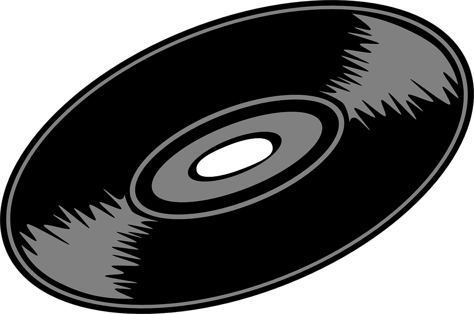 Record Player Clipart Disc - Record Clip Art (2400x1594)