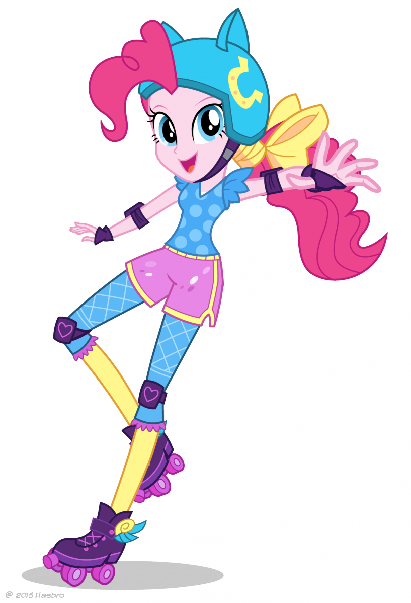 Pinkie Pie Speed Skating By Gouhlsrule - Pinkie Pie Roller Skates (817x1198)