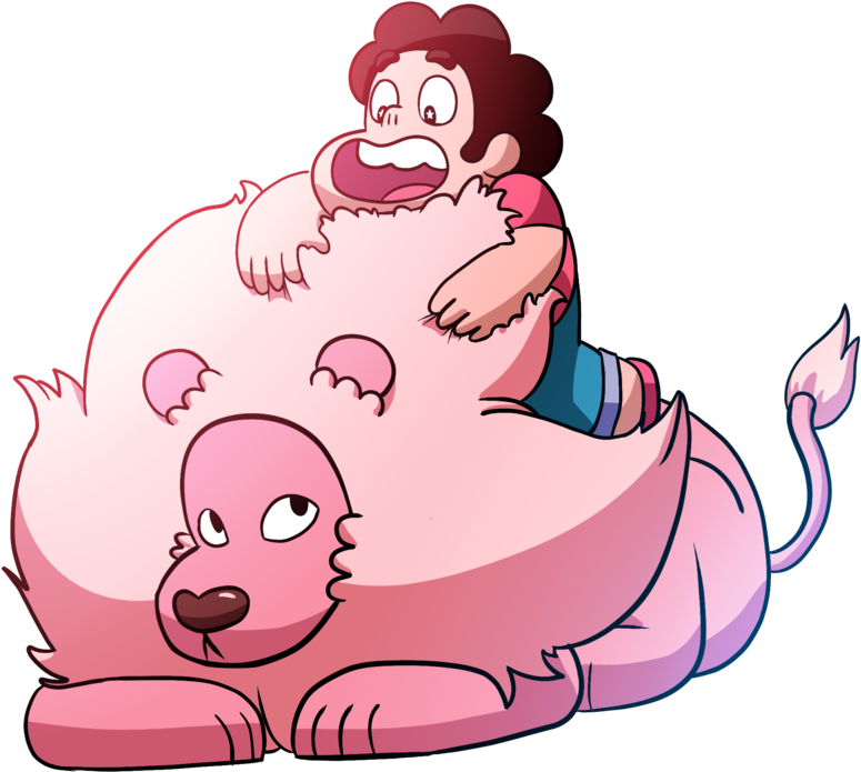 Lion Head Clip Art Clipart Images Clipartix - Steven Universe Steven And Lion (1024x852)