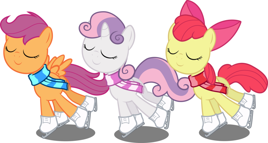 Cutie Mark Crusaders - Cutie Mark Crusaders Winter (900x482)