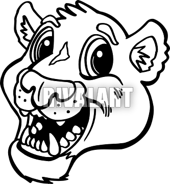 Cougar Cub Clip Art Cliparts - Clip Art (333x361)