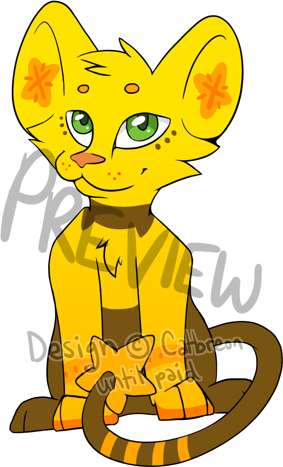 Shinx/lion Cub Adoptable By Catbreon - Domestic Short-haired Cat (1024x1676)