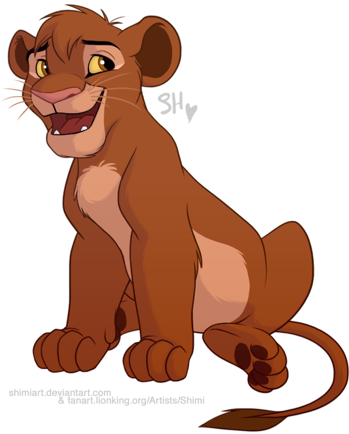 Chumvi, A Random Pride Lands Cub - Lion King Chumvi Cub (710x878)