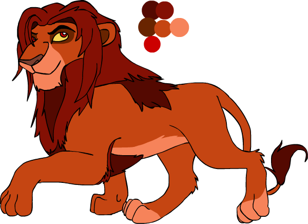 Closed Simba X Scar Cub By Rubin625 - Simba (600x436)