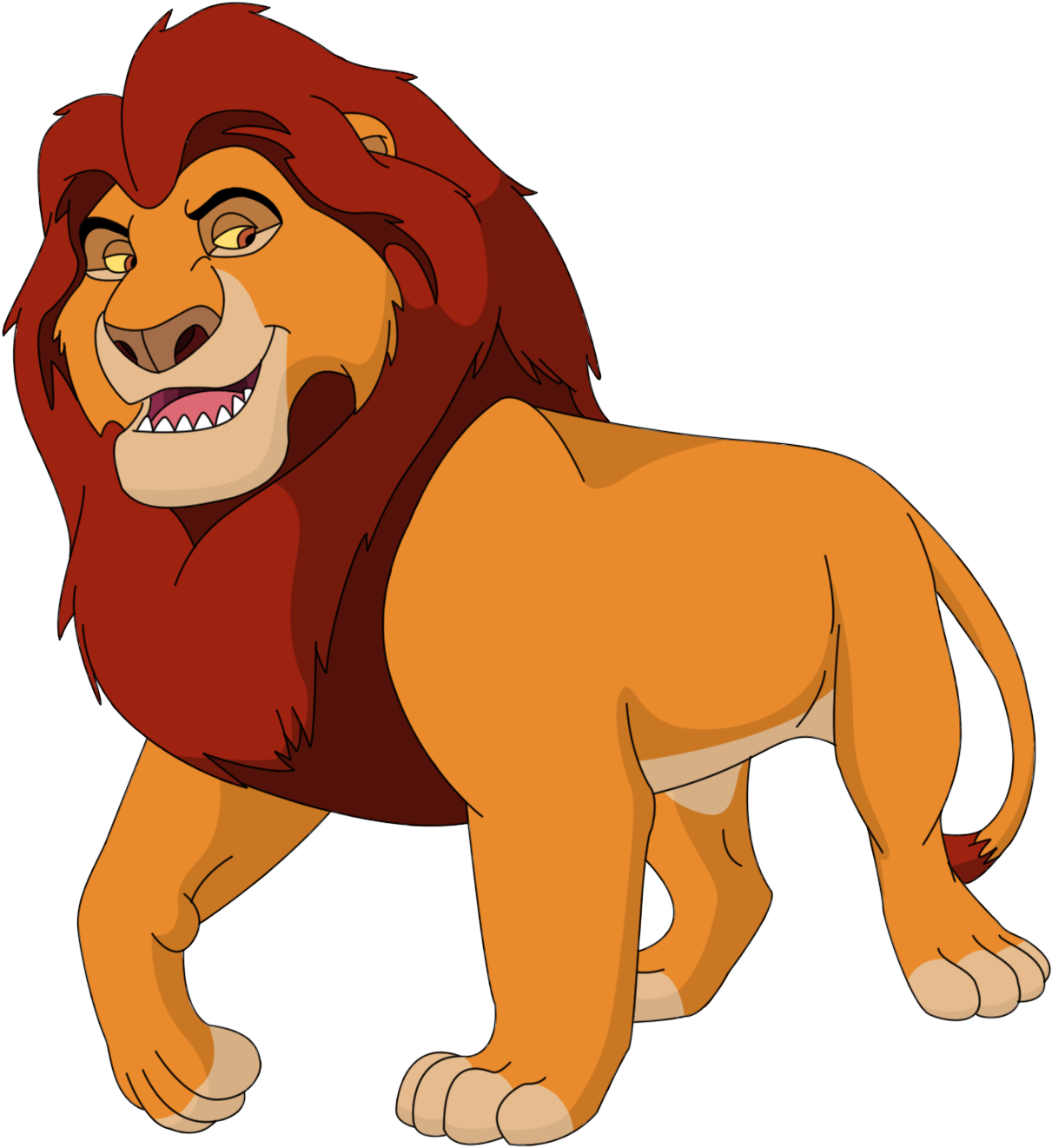 Mufasa Clipart Deviantart - Mufasa Lion King Png (1500x1500)