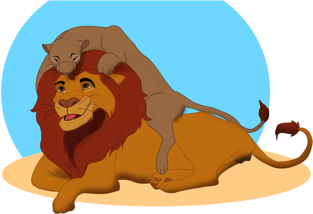 Mufasa Clipart Sarabi - Masai Lion (900x514)