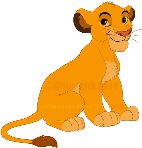 The Future King By Phantassel - Simba Transparent (500x500)