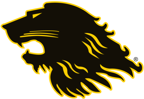 Lion Head L ® - Red Lion High School Logo (553x358)