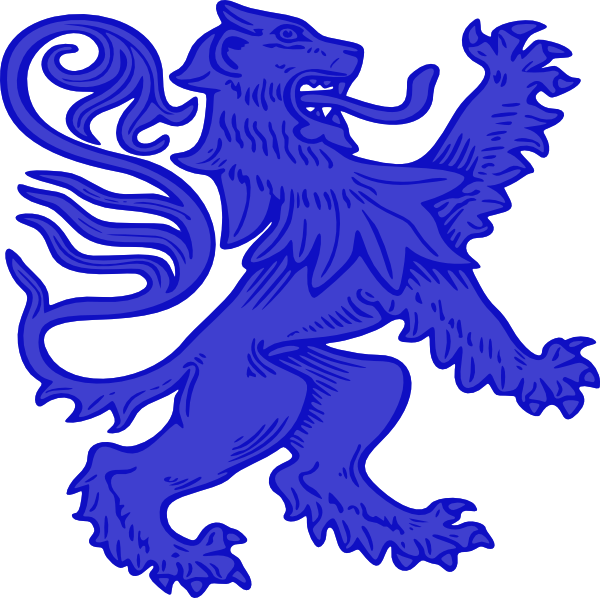 Lion Logo Clip Art - Löwe Wappen Png (600x598)