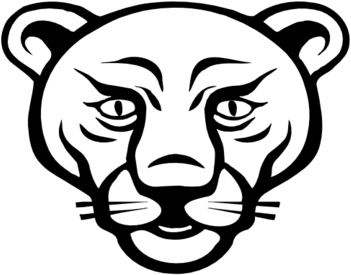 Coloring Trend Thumbnail Size Lion Shape Coloring Face - Animals Faces To Draw (400x322)