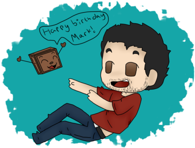 Markiplier Markiplier Fan Art Tiny Box Tim Youtube - Birthday (800x533)