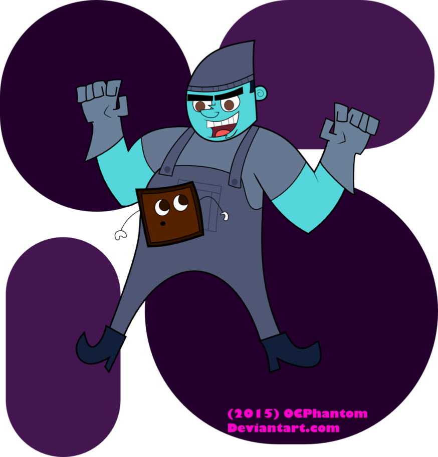 Tiny Box Tim Meets The Box Ghost By Ocphantom - Box Ghost (874x913)