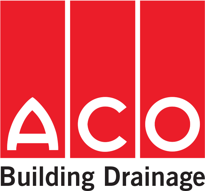 Aco Building Drainage - Aco Building Drainage Logo (733x682)