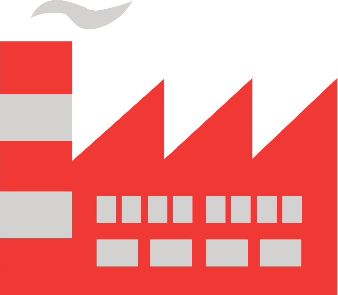 Factory Building Clip Art Clipart - Factory Clipart Png (1173x1024)