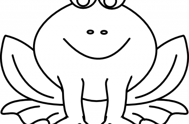 Zoom - Frog Outline (640x420)