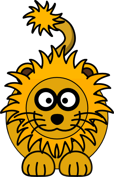 Cartoon Lions (384x598)