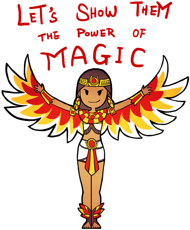 Power Of Magic By Zennore - Smite Chibi By Zennore (700x792)