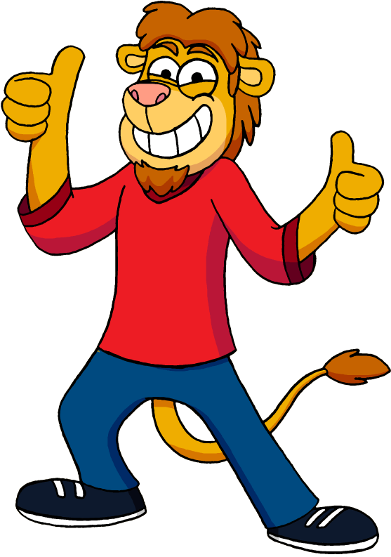 Johnny The Lion By Lionkingrulez - Lion (613x826)