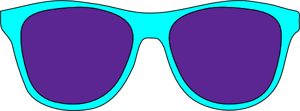 Sunglasses Glasses Clipart Black And White Free Images - Free Sunglasses Clip Art (600x222)