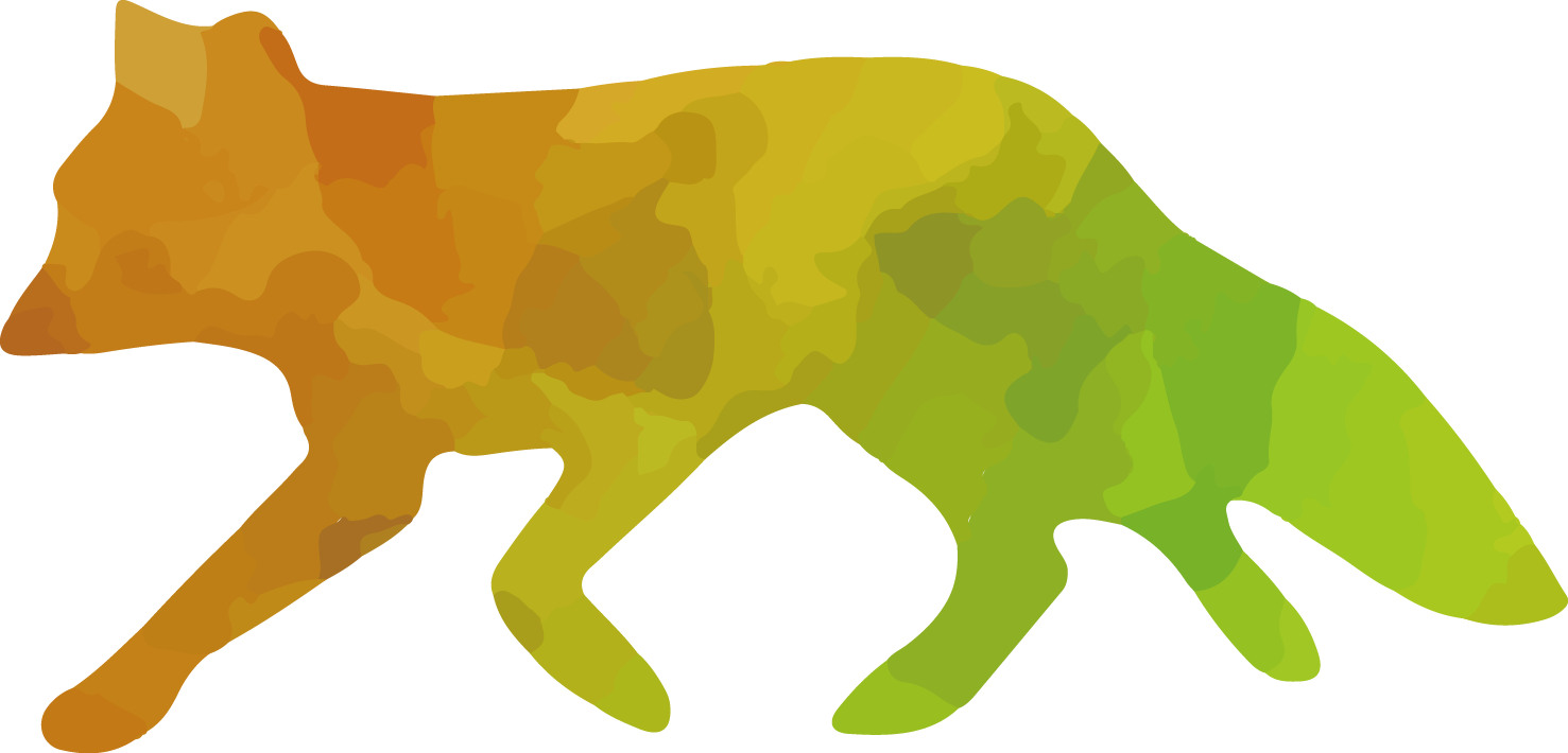 Red Fox Whiskers Silhouette - Vulpini (1477x710)