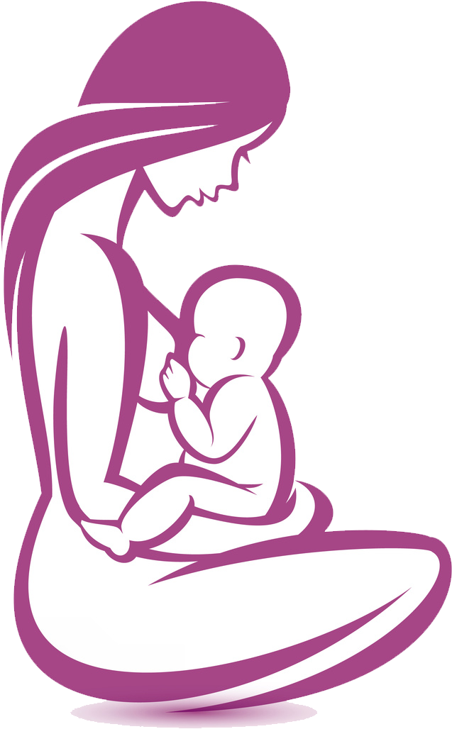 Breastfeeding Breast Milk Clip Art - Breastfeeding Mother Vector (1378x1378)