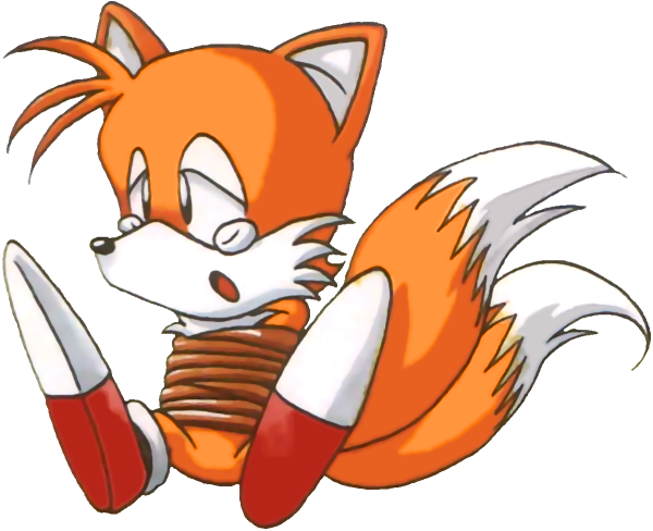 Sonic The Hedgehog Clipart Sonic 2 - Sonic The Hedgehog 2 Tails (600x488)