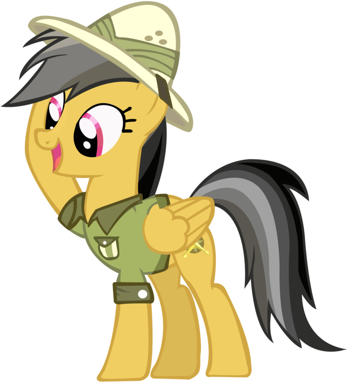 Doodlecraft Mlp Applejack And Daring Do Hat Day Rh - Daring Do My Little Pony Friendship Is Magic 50x40 (900x900)