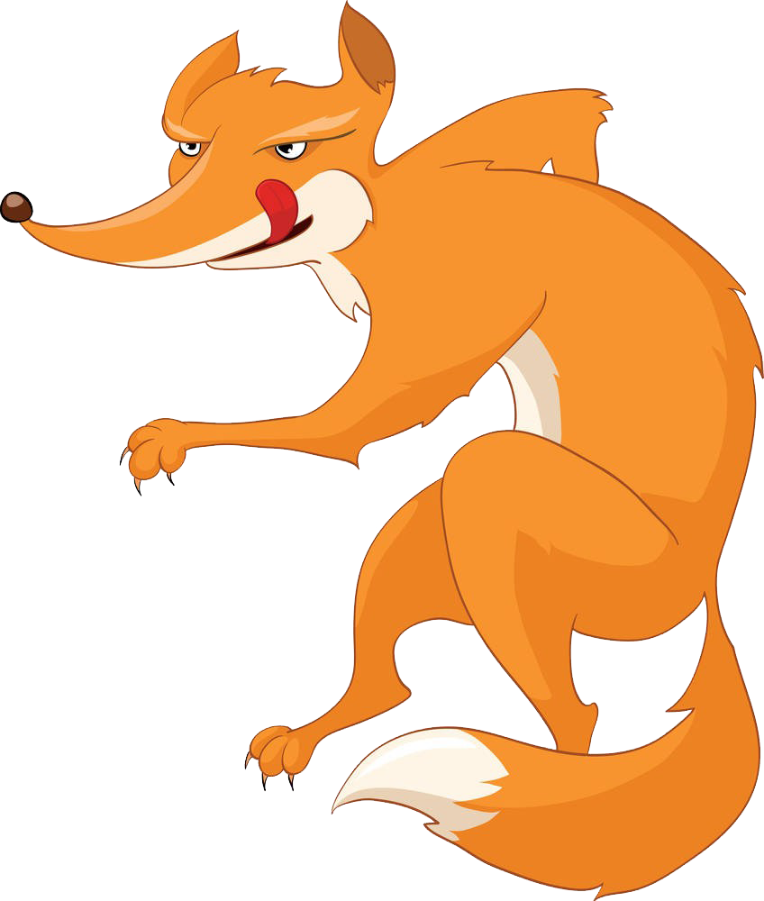 Red Fox Arctic Fox Clip Art - Red Fox Arctic Fox Clip Art (848x1000)