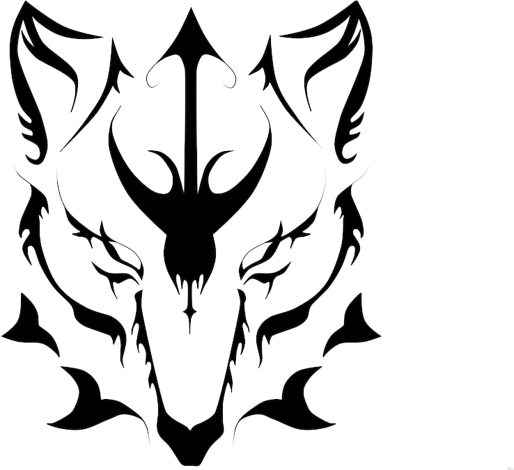 Clipart Wolf Tattoos Png Image Wolf Tattoos Png Picture - Silver Moon Rin (900x675)