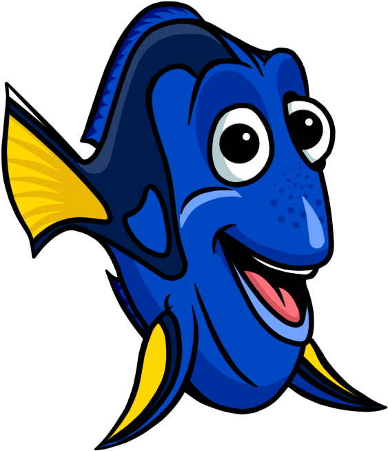 Fish Cartoon Nemo Picture Clipart Free Clip Art Images - Dory Cartoon (639x767)