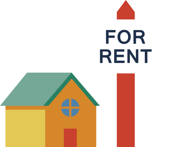 Maison A Vendre Sans Fond Clip Art At Clker - Locative Case (600x514)