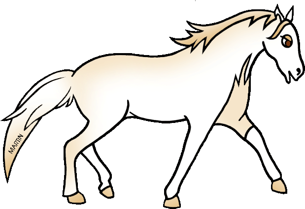 Missouri State Horse - Horse Trot Clipart (648x440)
