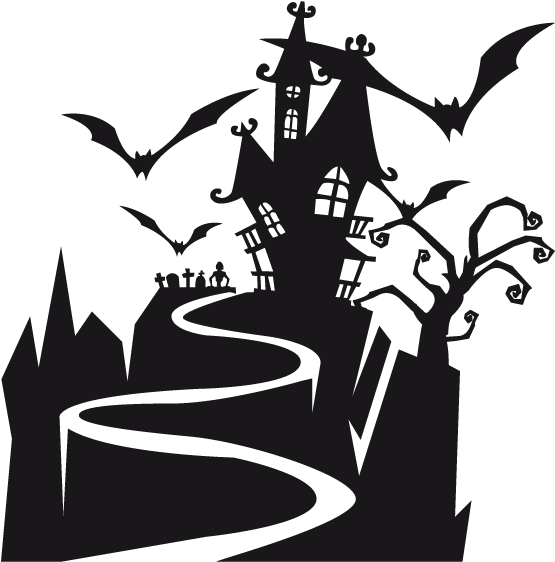 Sticker Maison Hantee - Sticker Maison Hantée (800x600)