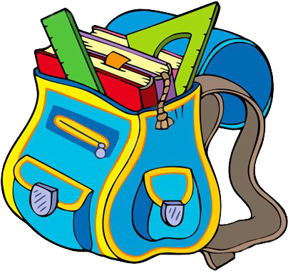 Gify Nena - Škola Str - - School Bag Clipart (413x386)