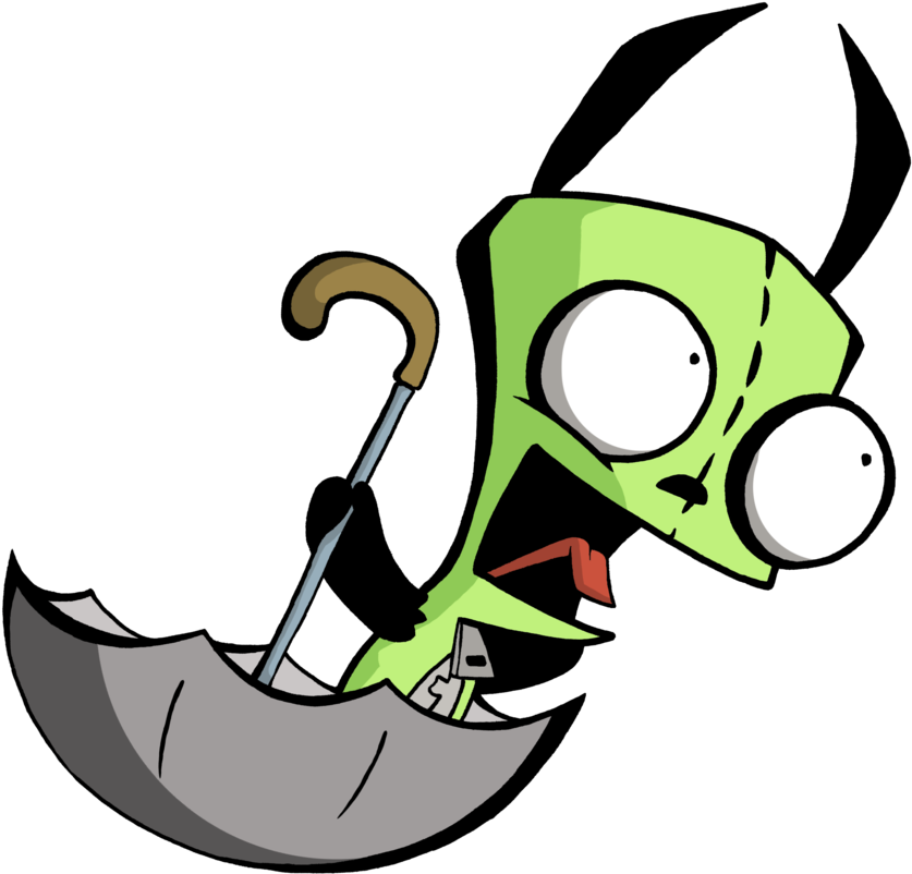 Invader Zim Gir - Invader Zim Gir Transparent (900x848)