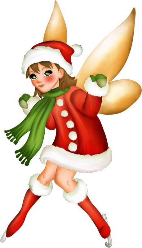 Album - Christmas Fairy Clip Art (458x800)
