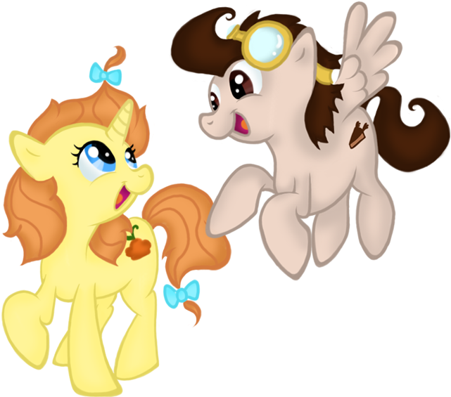 Pumpkin And Pound Cake By Doodlinjaz - Pumpkin Cake And Pound Cake Mlp (720x576)