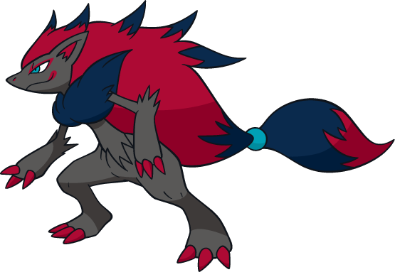571zoroark Dream - Zoroark Png (555x383)