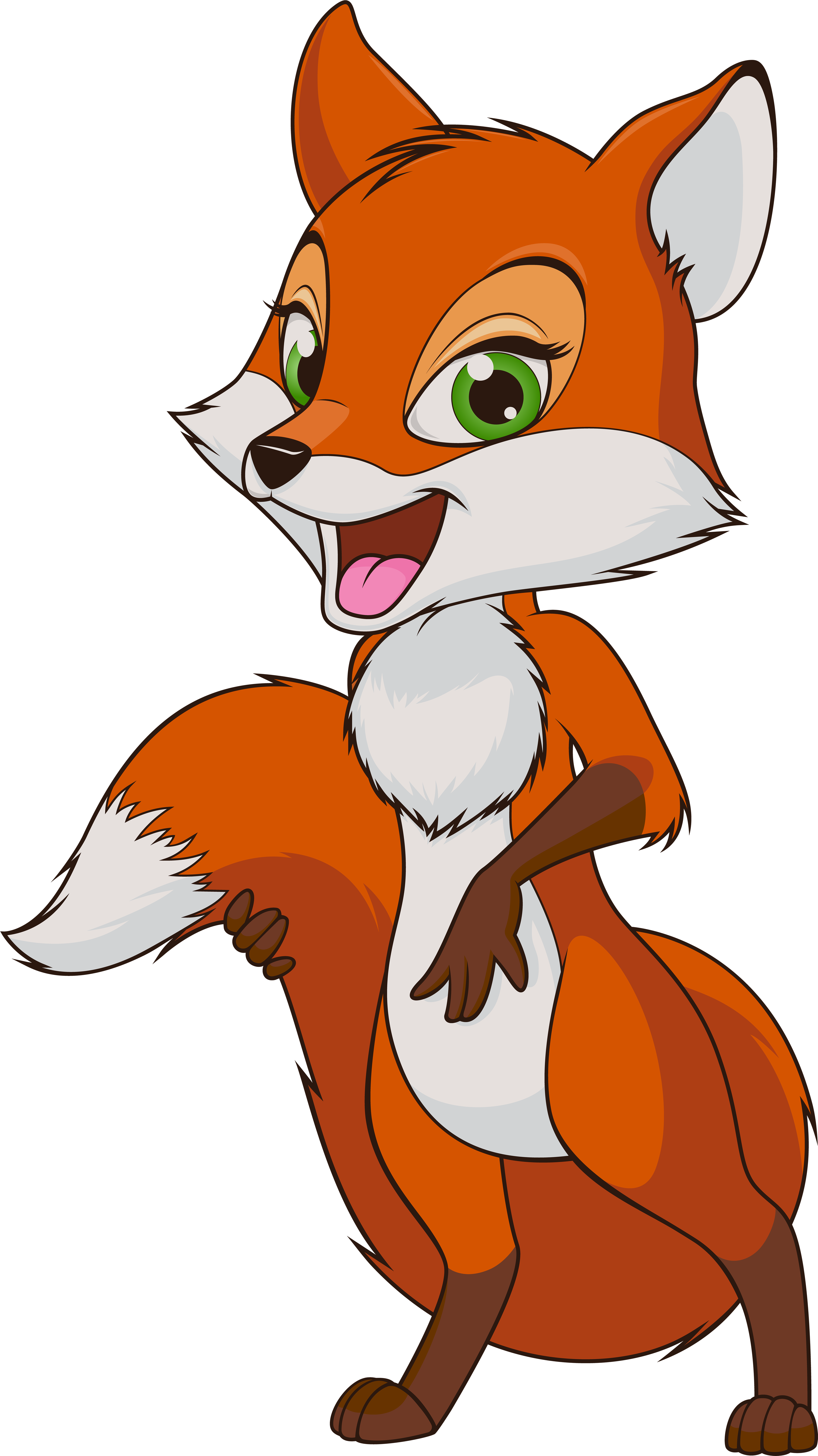 Animal Fox Cartoon (4495x8000)