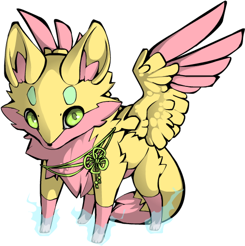 Fox Kawaii 2 Tails (600x550)