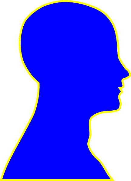 Head Svg Clip Arts 432 X 599 Px - Head Svg Clip Arts 432 X 599 Px (432x599)