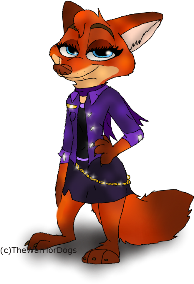 Annie Fox By Thewarriordogs - K. (781x1023)