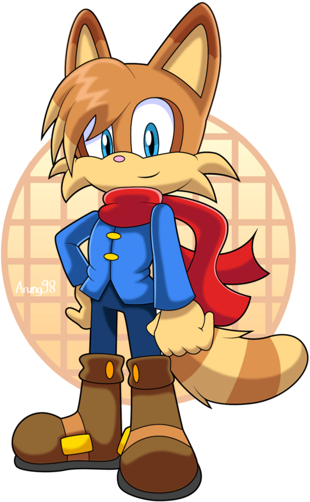 Atlou The Red Panda By Arung98 On Deviantart - Cartoon (751x1063)