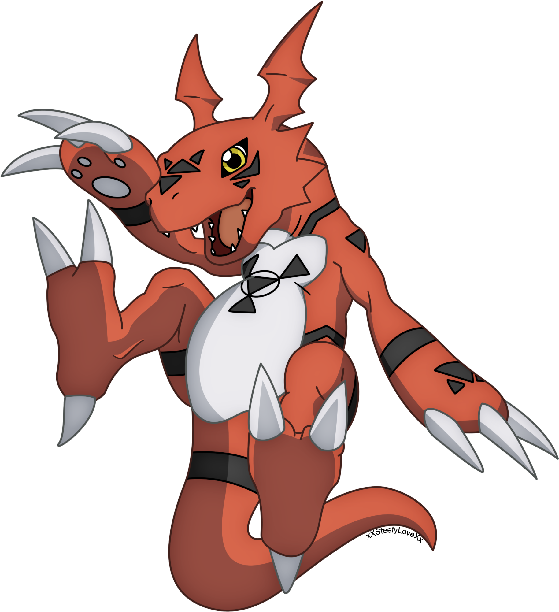 Guilmon - Digimon Guilmon (1900x2027)