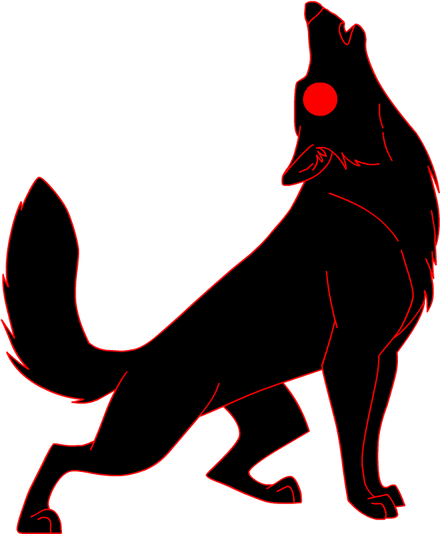 Howling Wolf By Darklittleraven On Clipart Library - Art (900x800)