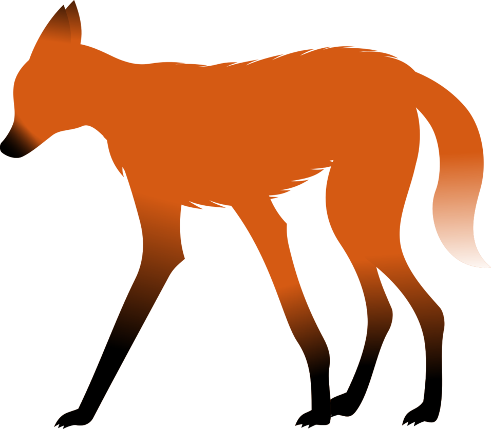 Maned Wolf By Nevalt - Maned Wolf Clipart (956x836)