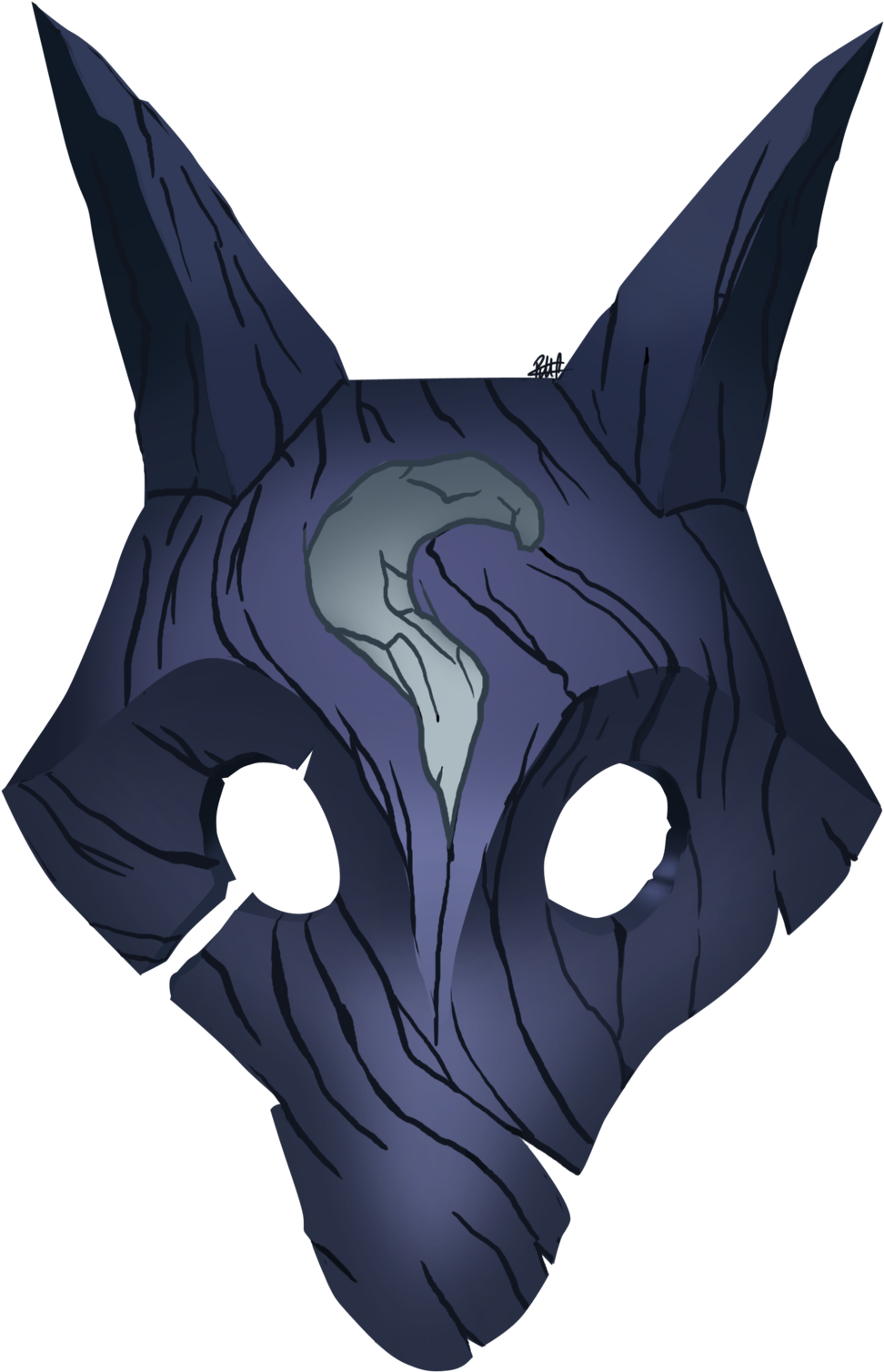 Stunning Wolf Mask Template Gallery - Kindred Wolf Mask (1024x1529)