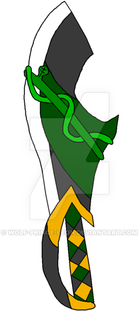 Gaia's Brother Great Sword By Wolf Prince Leon - Classification Of Swords (400x711)