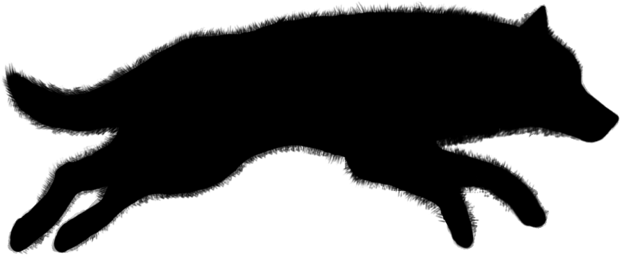 Concept Art Running Wolf 3 Image - Wolf Silhouette Png Running (1280x720)